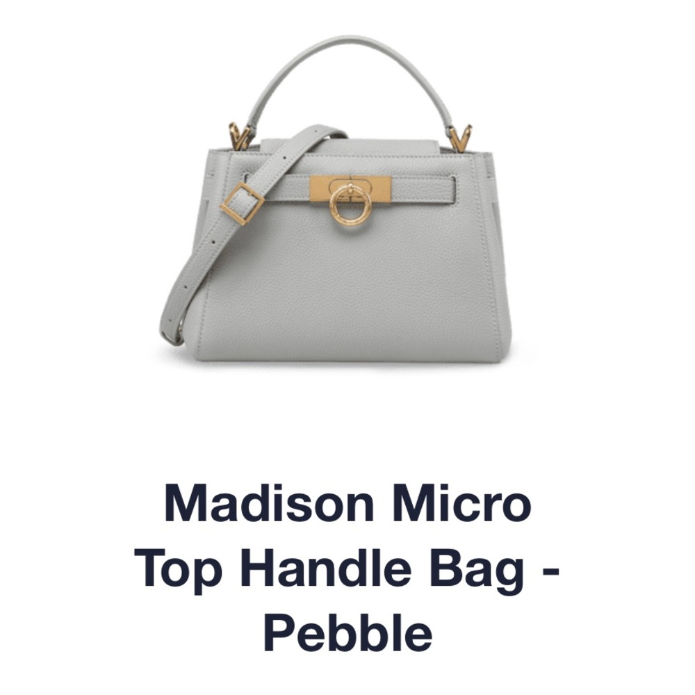 Parisa Wang - Madison Micro Top Handle Bag Pebbled. Brand New in Box. Never worn